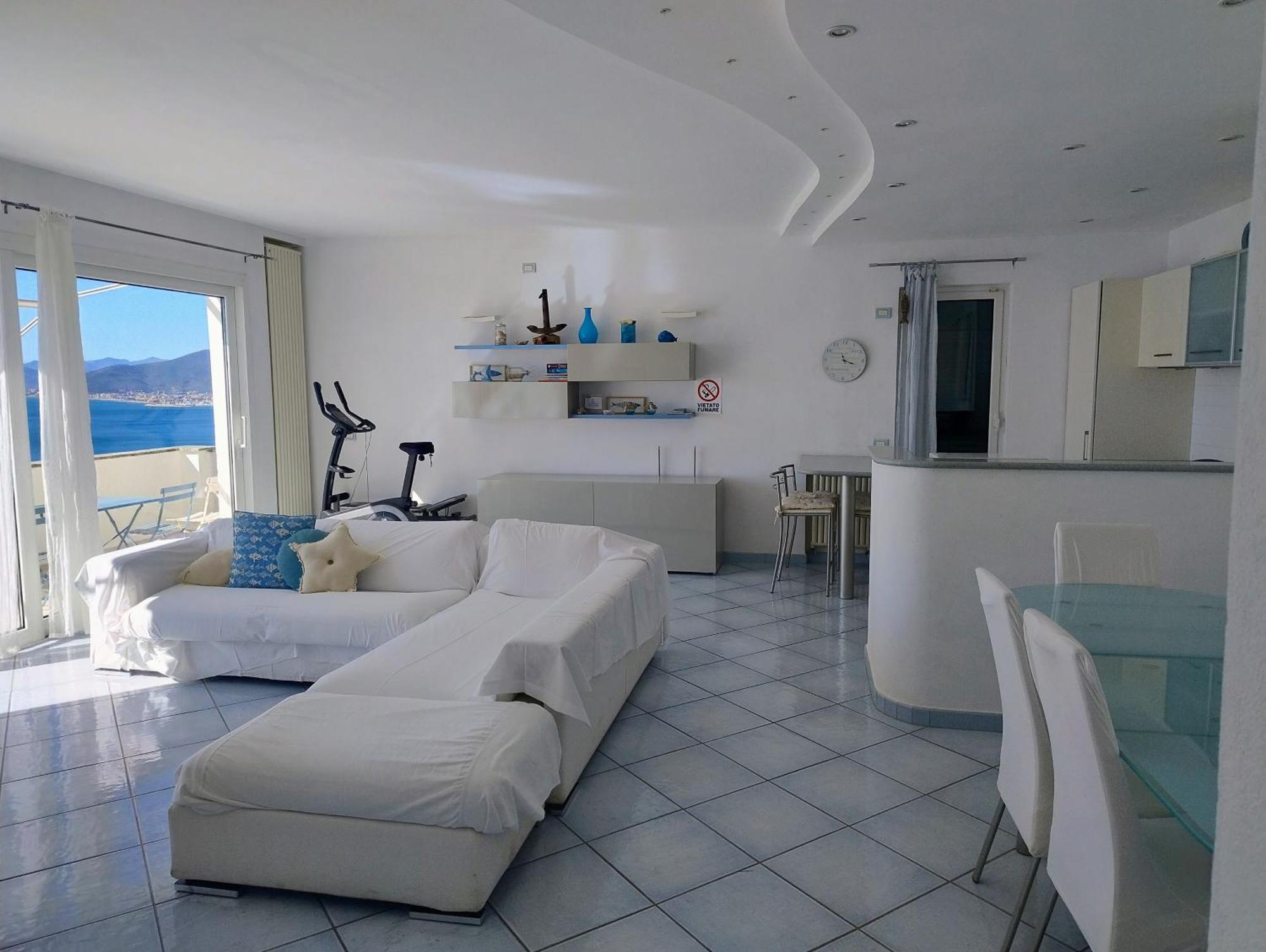 Villa Ischia Attico Sul Mare A Verezzi Borgio Verezzi Εξωτερικό φωτογραφία